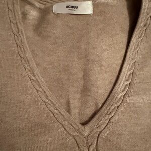 Women's Tan Sweater
